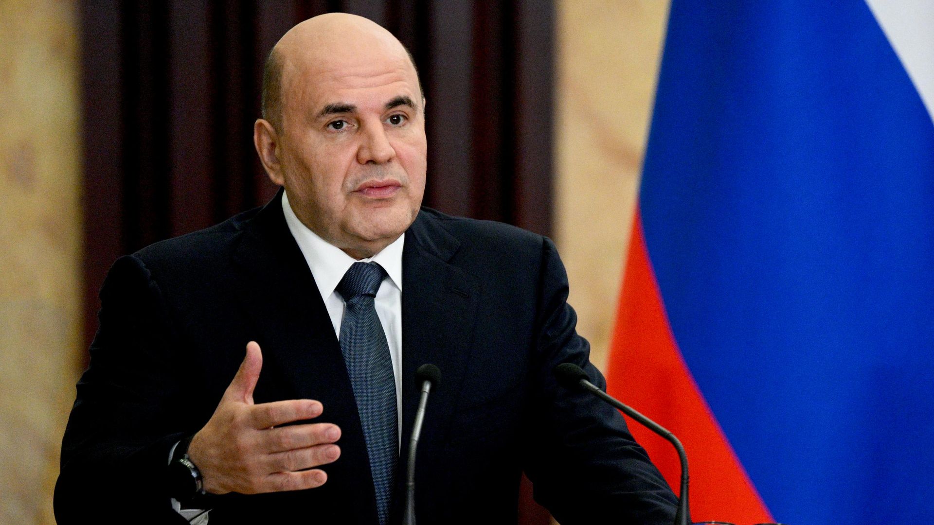Председатель правительства РФ Михаил Мишустин на церемонии вручения премий правительства РФ в области образования за 2026 год - РИА Новости, 1920, 05.10.2026