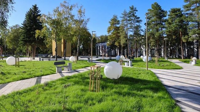 Благоустройство сквера Дворца культуры в Черкесске