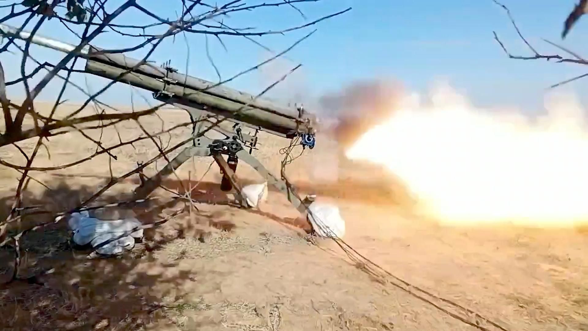 Кадры боевого применения Козерога Кадры боевого применения Козерога - РИА Новости, 1920, 16.07.2026