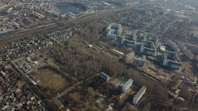 Территория бывшего военного городка № 17 в Челябинске площадью 33 гектара