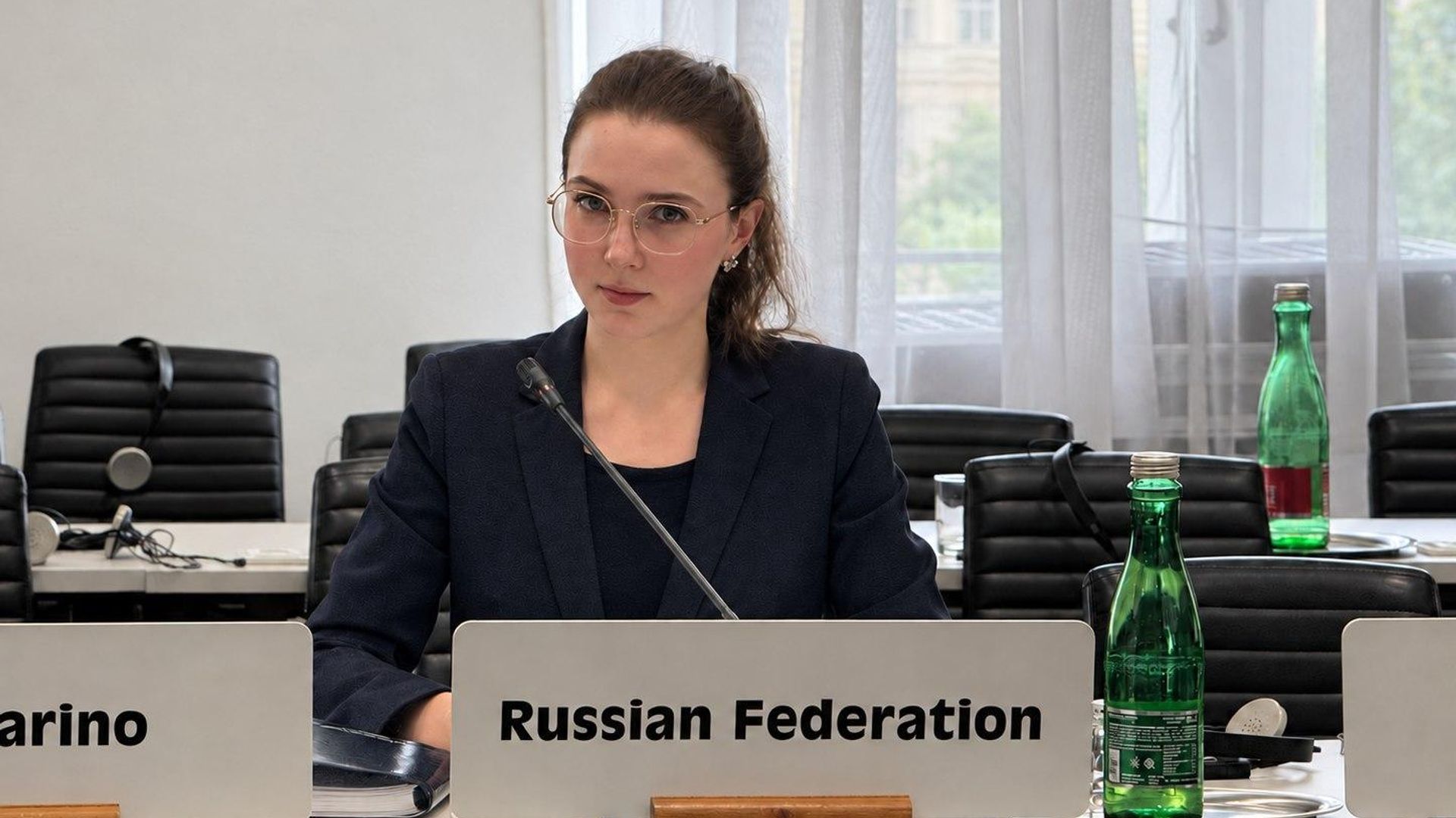 Руководитель делегации РФ на переговорах в Вене по вопросам военной безопасности и контроля над вооружениями Юлия Жданова Руководитель делегации РФ на переговорах в Вене по вопросам военной безопасности и контроля над вооружениями Юлия Жданова - РИА Новости, 1920, 07.10.2026