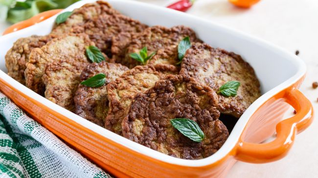 Оладьи из куриной печени Оладьи из куриной печени