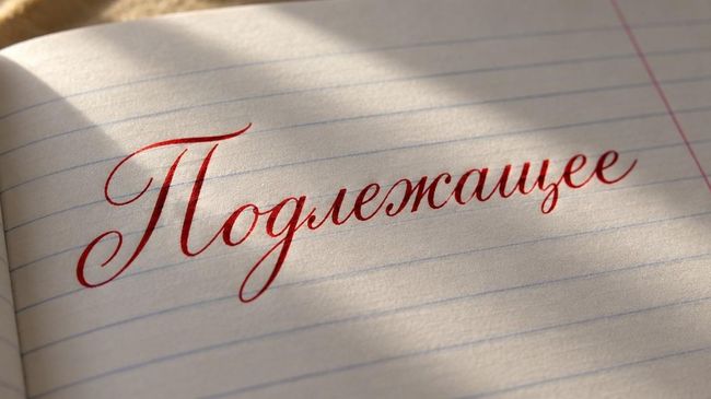 Подлежащее в русском языке: как его найти и способы выражения