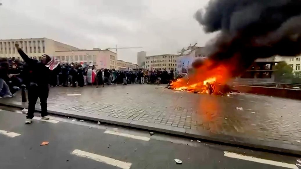 Брюссель вслед за Парижем охватили протесты школьников