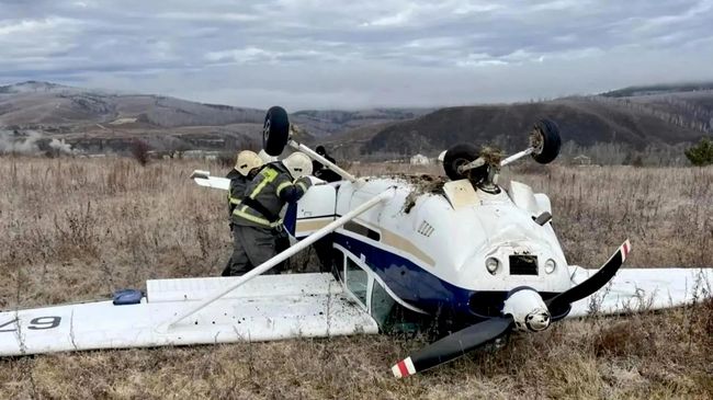 В Сретенске Забайкальского края совершил аварийную посадку легкомоторный самолет