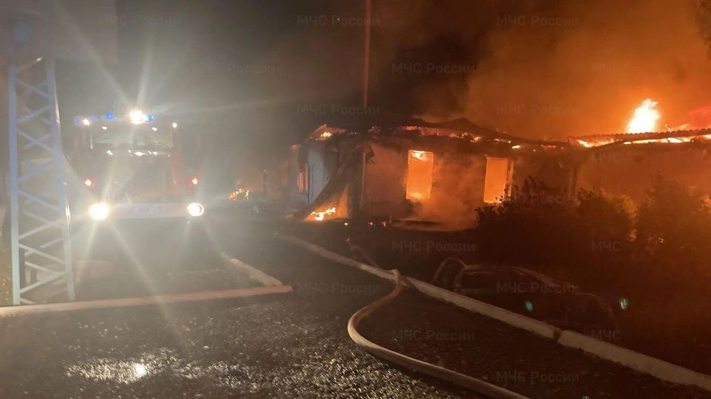 В Алтайском крае произошел пожар в сельской школе