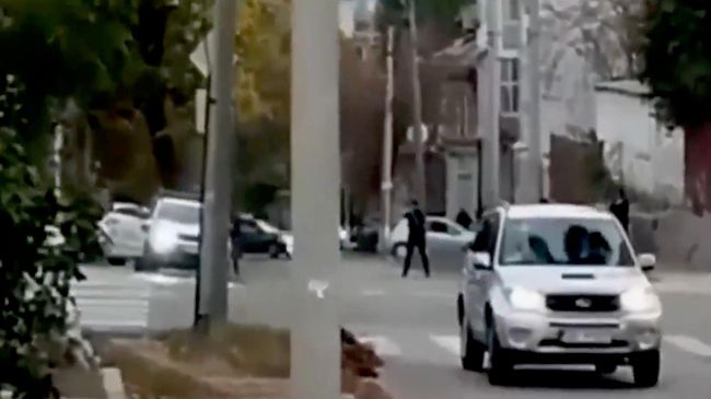 Стрельба по полиции в Кировограде