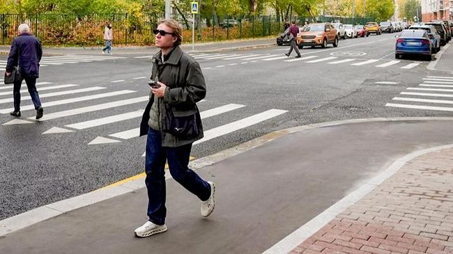 Отремонтированный асфальт на улице Гиляровского 