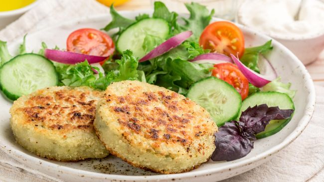 Котлеты из щуки с овощами