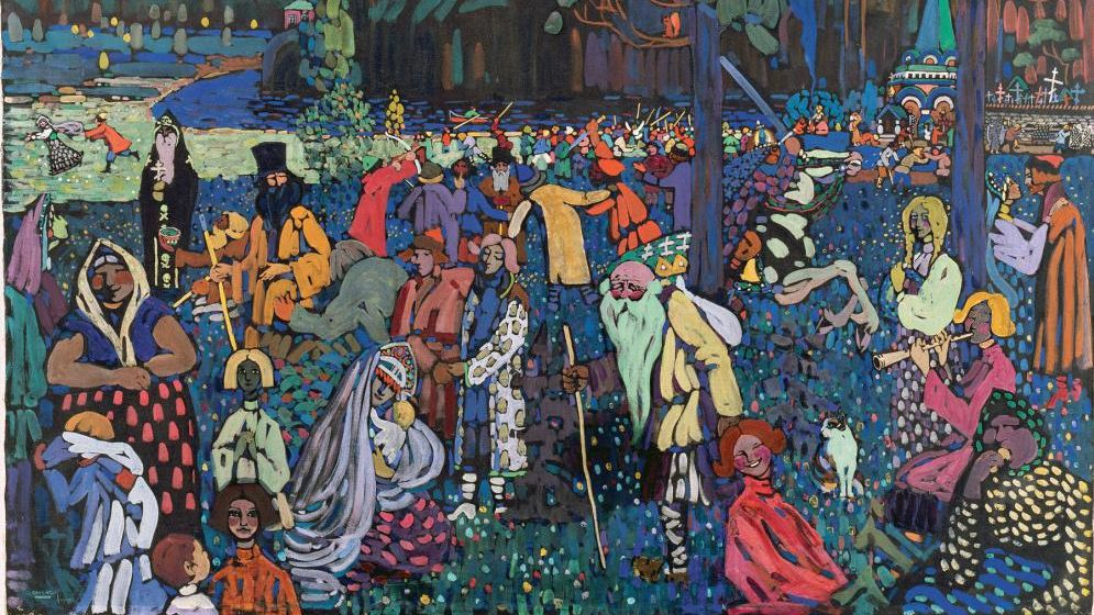 Картина Красочная жизнь художника Василия Кандинского - РИА Новости, 1920, 15.10.2026