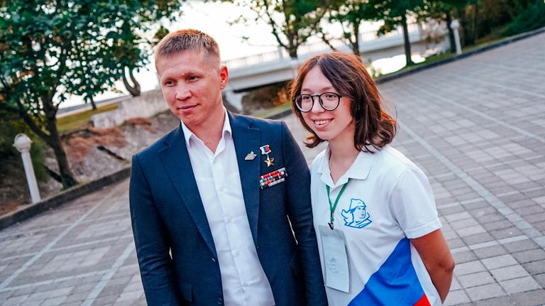 Интервью участника лаборатории Тексты Всероссийского форума Контент.Родина Героя России, руководителя Ассоциации ветеранов СВО Краснодарского края Евгения Мосейко в ВДЦ Орленок