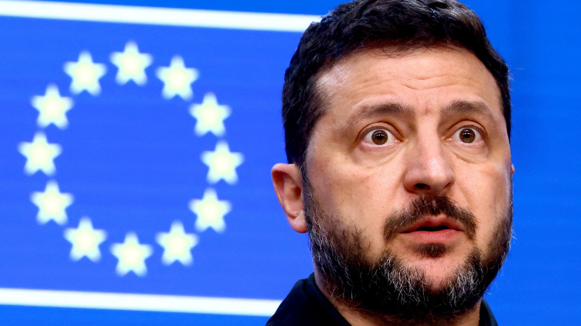 Владимир Зеленский на саммите ЕС в Брюсселе Владимир Зеленский на саммите ЕС в Брюсселе - РИА Новости, 1920, 17.10.2026