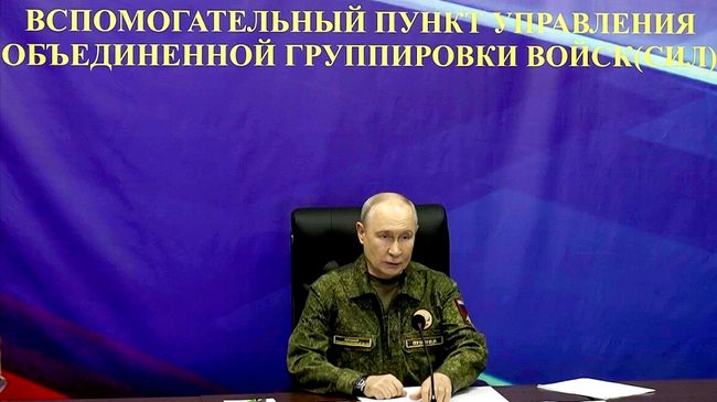 Путин: наступление ВС РФ идет по всей линии фронта, темпы продвижения выросли
