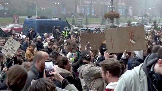 Митинг с требованием отставки мэра Киева Виталия Кличко, Украина