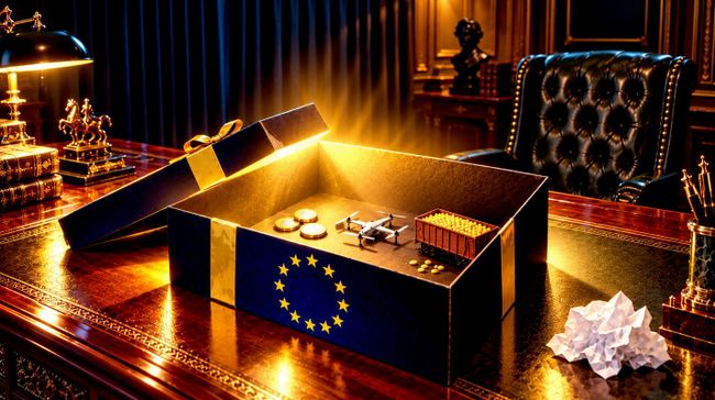 Прощание с матерым: Европа одарила Украину поминальными гостинцами