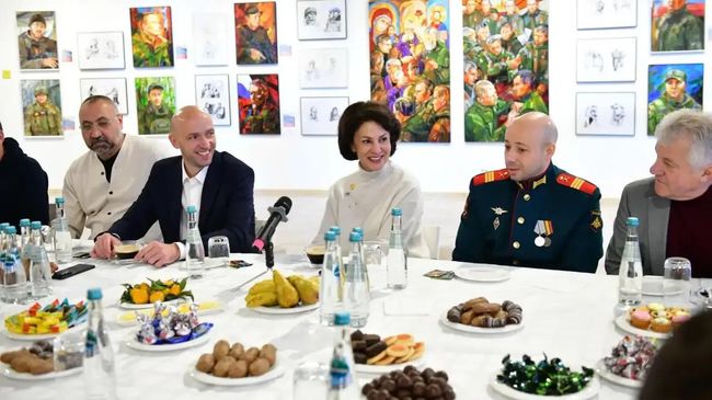 Встреча с главой Химок Инной Федотовой ко Дню отца