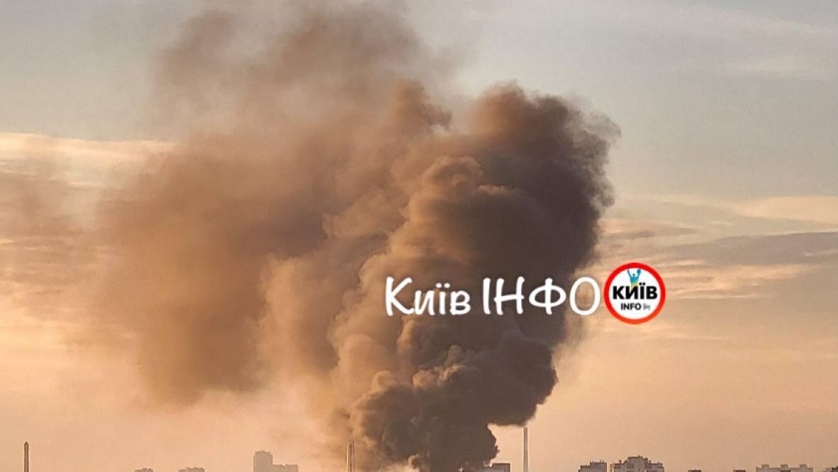 Пожар в Киеве. 20 октября 2026 Пожар в Киеве. 20 октября 2026 - РИА Новости, 1920, 20.10.2026