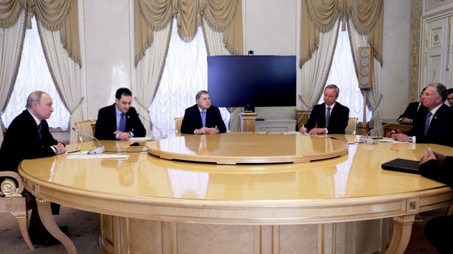 Переговоры Путина с Уиткоффом продолжаются более двух часов