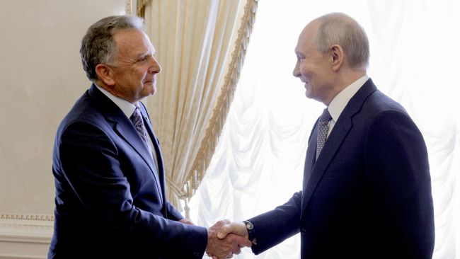 Путин впервые встретился с Уиткоффом в своей петербургской резиденции