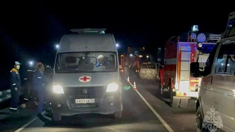 ДТП на 278-м километре федеральной автодороги Тюмень — Ханты-Мансийск