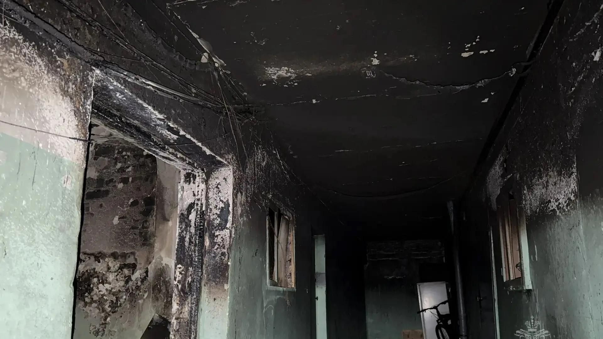 В Тольятти два человека пострадали при пожаре в пятиэтажке