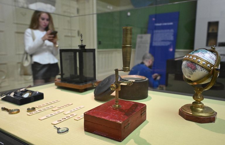 Выставка КультНаук' XVIII. Эпоха Просвещения в частных собраниях в музее-заповеднике Царицыно в Москве.