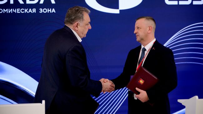 Подписание соглашения ОЭЗ Технополис Москва и СЭЗ Брест 