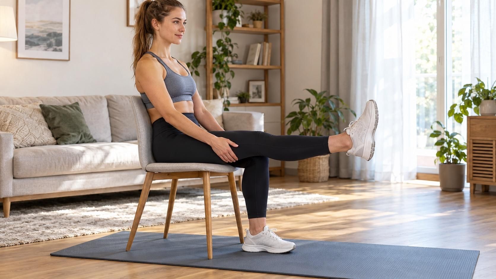 Разгибание колена сидя - РИА Новости, 1920, 24.10.2026