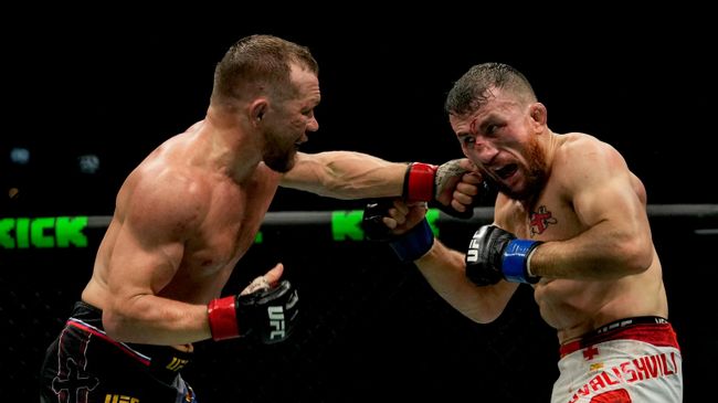 Петр Ян на турнире UFC 333