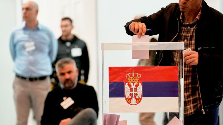 Голосование на парламентских выборах в Сербии Голосование на парламентских выборах в Сербии