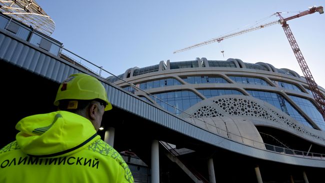 Реконструкция спорткомплекса Олимпийский в Москве Реконструкция спорткомплекса Олимпийский в Москве