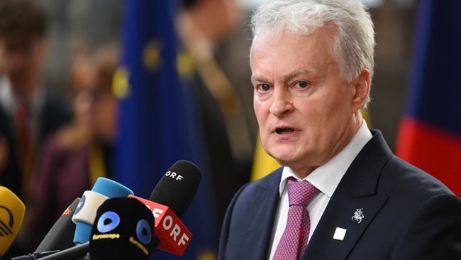 Президент Литвы Гитанас Науседа 