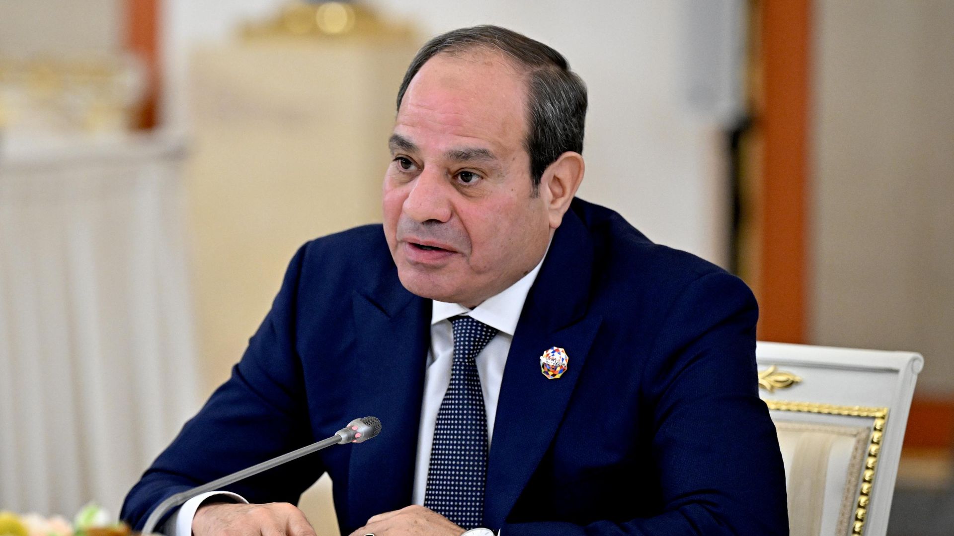 Президент Египта Абдель Фаттах ас-Сиси во время встречи с президентом РФ Владимиром Путиным на полях III Саммита и форума Россия - Африка в Москве - РИА Новости, 1920, 28.10.2026