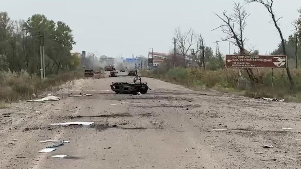 В Алешках завершили разминирование маршрутов для гуманитарной миссии