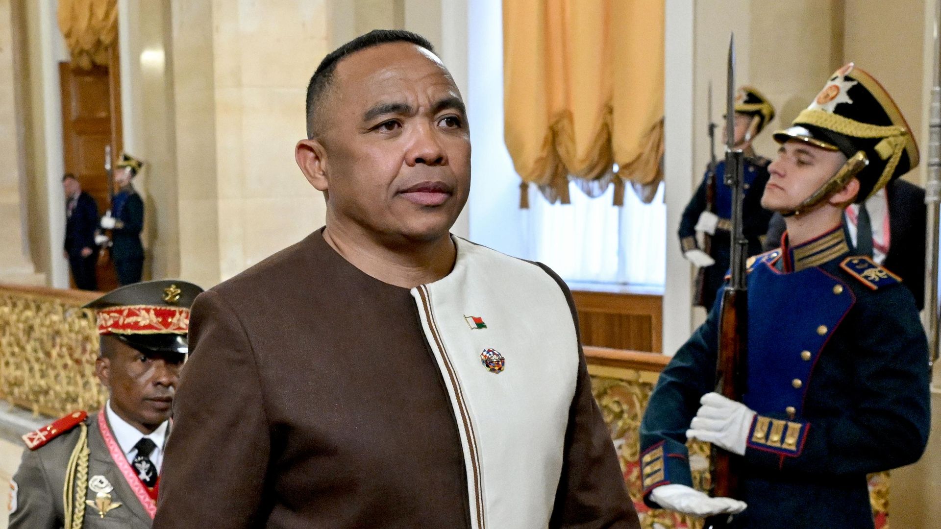 Президент Возрождения Республики Мадагаскар Микаэль Рандрианирина Президент Возрождения Республики Мадагаскар Микаэль Рандрианирина - РИА Новости, 1920, 29.10.2026
