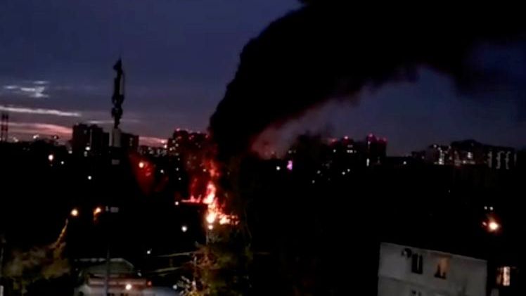 Пожар в частном доме в Мытищах Пожар в частном доме в Мытищах - РИА Новости, 1920, 29.10.2026