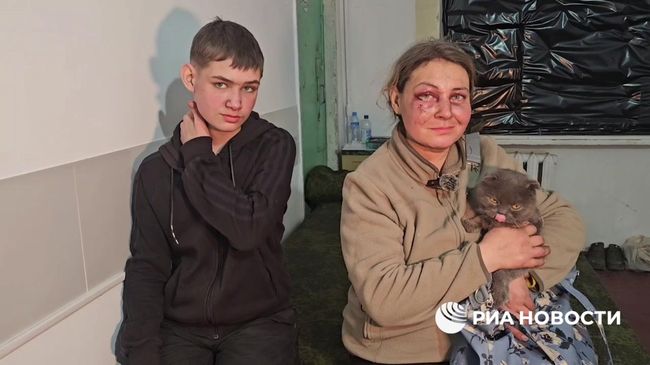 Первый звонок выведенной российскими военными из Константиновки местной жительницы своей маме