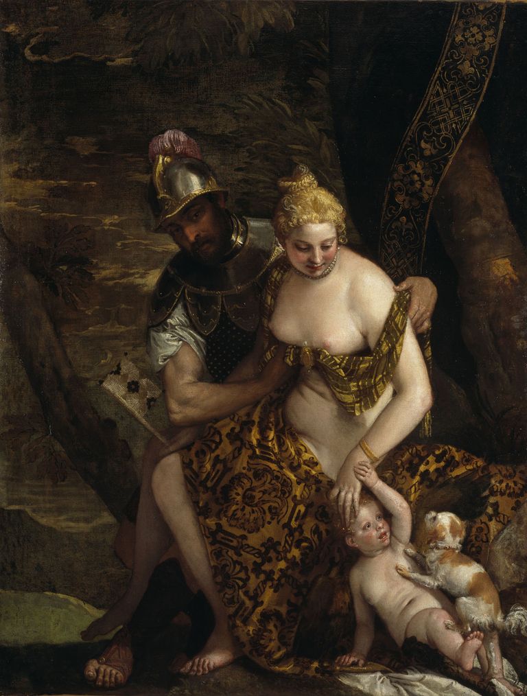 Паоло Веронезе. Венера, Марс и Купидон. Ок. 1580 г. 