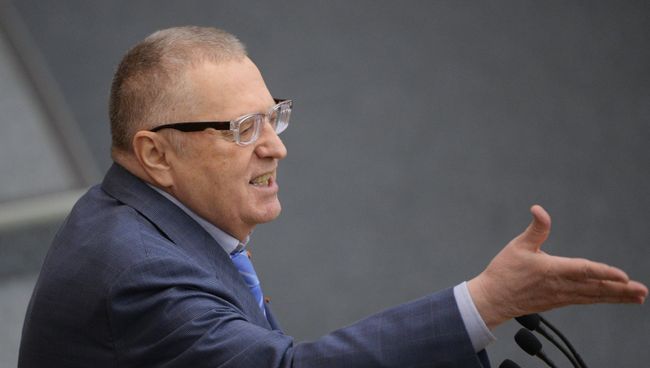 Руководитель фракции ЛДПР в Государчтвенной Думе РФ Владимир Жириновский, архивное фото Руководитель фракции ЛДПР в Государчтвенной Думе РФ Владимир Жириновский, архивное фото