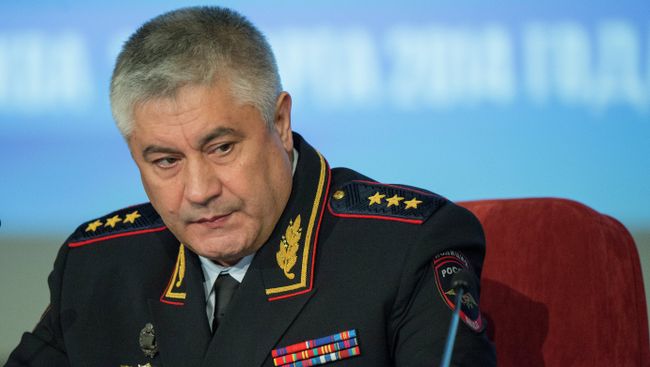 Министр внутренних дел РФ Владимир Колокольцев. Архивное фото