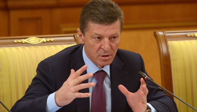 Заместитель председателя правительства РФ Дмитрий Козак. Архивное фото Заместитель председателя правительства РФ Дмитрий Козак. Архивное фото