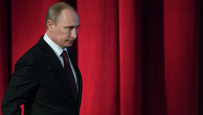 Президент России Владимир Путин. Архивное фото