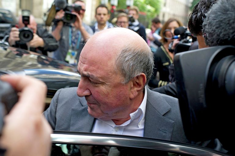 Борис Березовский после окончания заседания по делу о его иске к Роману Абрамовичу в Высоком суде Лондона
