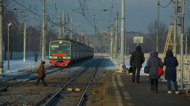 Электричка. Архивное фото