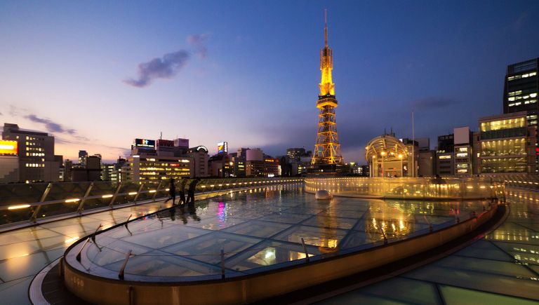 Нагоя ТиВи Тауэр (Nagoya TV Tower) - копия Эйфелевой башни в Японии Нагоя ТиВи Тауэр (Nagoya TV Tower) - копия Эйфелевой башни в Японии