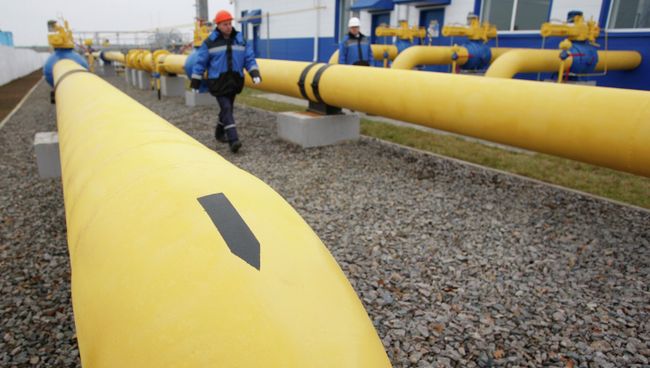 На территории газораспределительной станции. Архивное фото