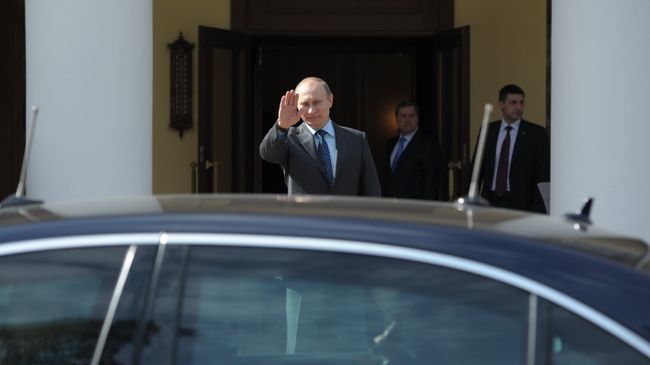 Президент России Владимир Путин в резиденции Ново-Огарево. Архивное фото