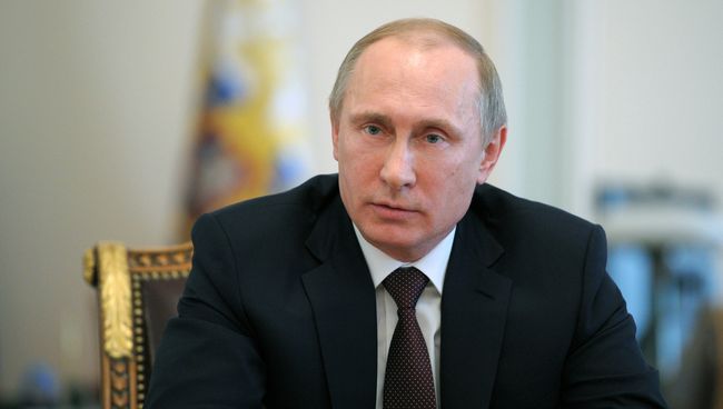 Президент России Владимир Путин. Архивное фото
