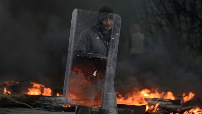 Ситуация в Славянске 13 апреля 2014 Ситуация в Славянске 13 апреля 2014