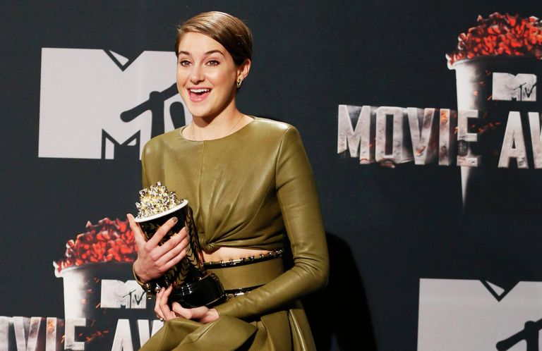 Американская актриса Шейлин Вудли на церемонии вручения премии MTV Movie Awards Американская актриса Шейлин Вудли на церемонии вручения премии MTV Movie Awards